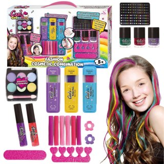 ZESTAW KOSMETYKÓW DO MAKIJAŻU MAKEUP PAZNOKCI STYLIZACJA WŁOSÓW FARBOWANIE IMPORT PRONICE
