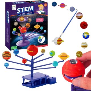 ZESTAW KREATYWNY DO MALOWANIA UKŁAD SŁÓNECZNY MODEL EDUKACYJNY PLANETY 3D IMPORT PRONICE