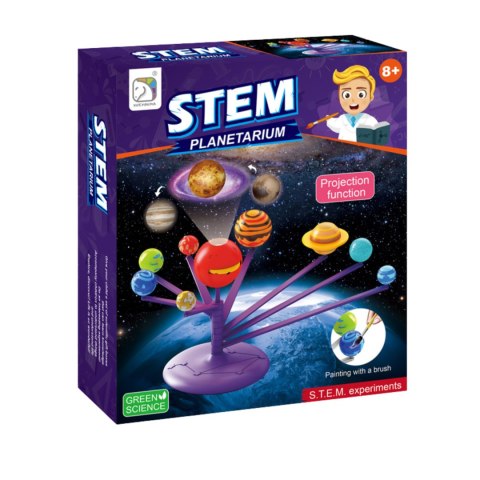 ZESTAW KREATYWNY DO MALOWANIA UKŁAD SŁÓNECZNY MODEL EDUKACYJNY PLANETY 3D IMPORT PRONICE
