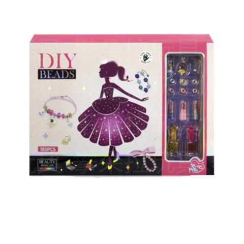 ZESTAW DO ROBIENIA BIŻUTERII BRANSOLETEK DIY KORALIKI CHARMS MAKEUP LAKIERY IMPORT PRONICE ZESTAW DO ROBIENIA BIŻUTERII BRANSOLETEK DIY KORALIKI CHARMS MAKEUP LAKIERY IMPORT PRONICE