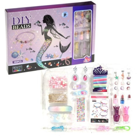 ZESTAW DO ROBIENIA BIŻUTERII BRANSOLETEK DIY KORALIKI CHARMS MAKEUP LAKIERY IMPORT PRONICE ZESTAW DO ROBIENIA BIŻUTERII BRANSOLETEK DIY KORALIKI CHARMS MAKEUP LAKIERY IMPORT PRONICE
