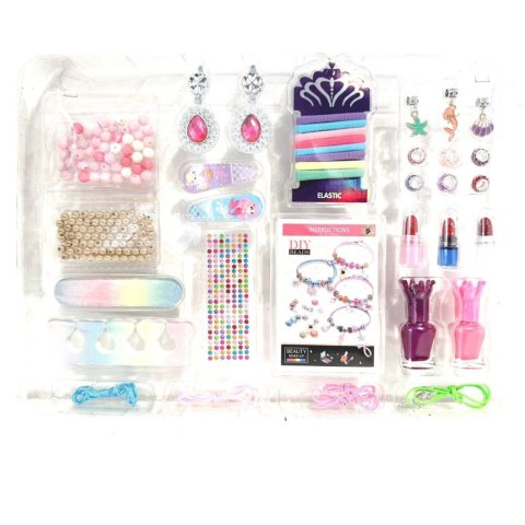 ZESTAW DO ROBIENIA BIŻUTERII BRANSOLETEK DIY KORALIKI CHARMS MAKEUP LAKIERY IMPORT PRONICE ZESTAW DO ROBIENIA BIŻUTERII BRANSOLETEK DIY KORALIKI CHARMS MAKEUP LAKIERY IMPORT PRONICE