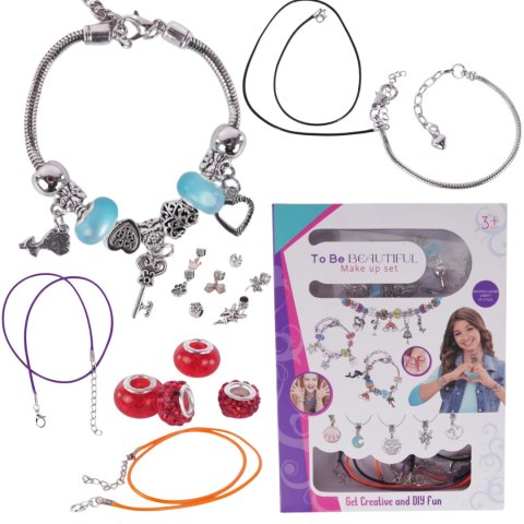 ZESTAW DO ROBIENIA BIŻUTERII BRANSOLETKI DIY BEADS KORALIKI IMPORT PRONICE