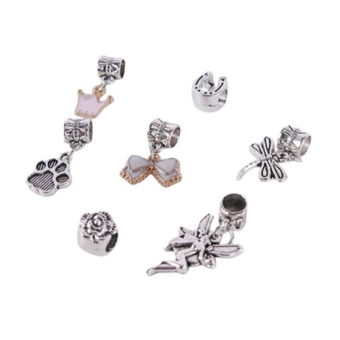 ZESTAW DO ROBIENIA BIŻUTERII BRANSOLETKI DIY BEADS KORALIKI IMPORT PRONICE