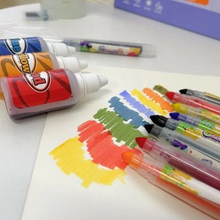 ZESTAW KREATYWNY EKSPERYMENTY NAUKA KOLORÓW DIY MARKERY MAZAKI MALOWANKI IMPORT PRONICE