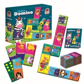 GRA EDUKACYJNA CRAZY DOMINO 2W1 NAUKA LICZENIA ZWIERZĘTA ROTER KAFER ROTER KAFER
