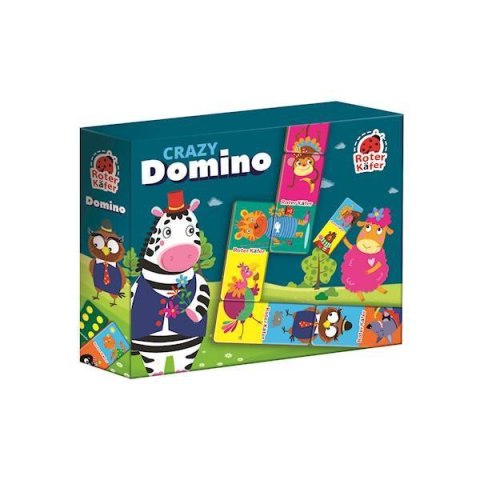 GRA EDUKACYJNA CRAZY DOMINO 2W1 NAUKA LICZENIA ZWIERZĘTA ROTER KAFER ROTER KAFER GRA EDUKACYJNA CRAZY DOMINO 2W1 NAUKA LICZENIA ZWIERZĘTA ROTER KAFER ROTER KAFER