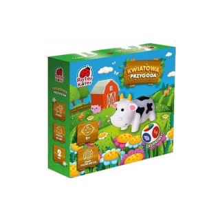 GRA EDUKACYJNA KWIATOWA PRZYGODA KRÓWKA SANDY FARMA KARTY ROTER KAFER ROTER KAFER