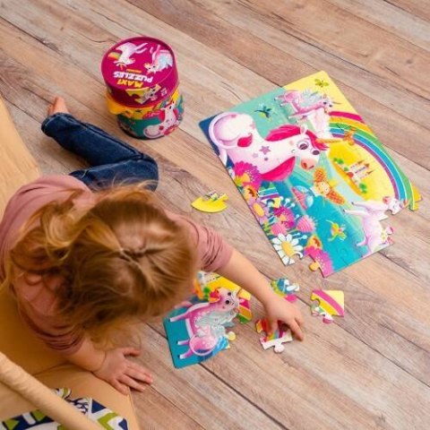 GRA EDUKACYJNA MAXI PUZZLE 2W1 JEDNOROŻCE OBRAZKI UKŁADANKA ROTER KAFER ROTER KAFER GRA EDUKACYJNA MAXI PUZZLE 2W1 JEDNOROŻCE OBRAZKI UKŁADANKA ROTER KAFER ROTER KAFER