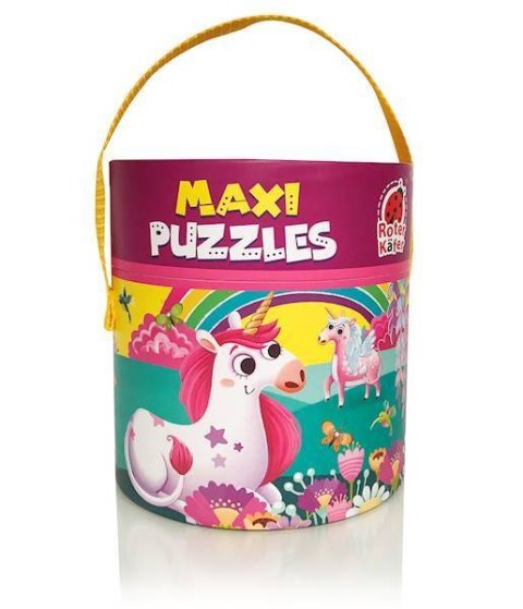GRA EDUKACYJNA MAXI PUZZLE 2W1 JEDNOROŻCE OBRAZKI UKŁADANKA ROTER KAFER ROTER KAFER GRA EDUKACYJNA MAXI PUZZLE 2W1 JEDNOROŻCE OBRAZKI UKŁADANKA ROTER KAFER ROTER KAFER