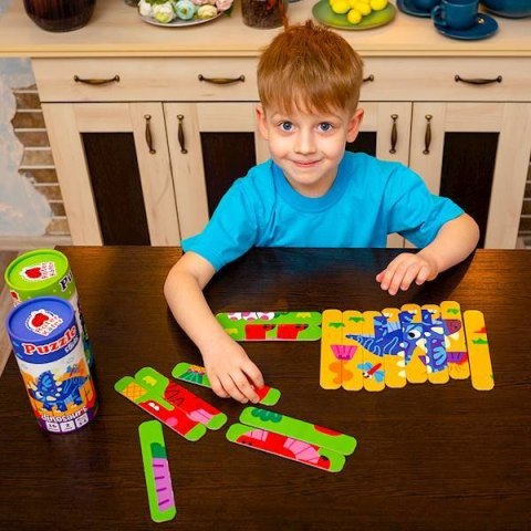 GRA EDUKACYJNA PUZZLE PATYCZKI DINOZAURY WZORY UKŁADANKA ROTER KAFER ROTER KAFER GRA EDUKACYJNA PUZZLE PATYCZKI DINOZAURY WZORY UKŁADANKA ROTER KAFER ROTER KAFER