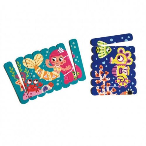 GRA EDUKACYJNA PUZZLE PATYCZKI OCEAN SYRENA UKŁADANKA ROTER KAFER ROTER KAFER GRA EDUKACYJNA PUZZLE PATYCZKI OCEAN SYRENA UKŁADANKA ROTER KAFER ROTER KAFER