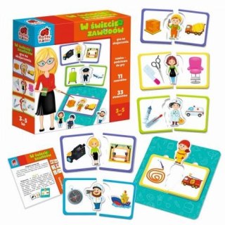 GRA EDUKACYJNA W ŚWIECIE ZAWODÓW GRA SKOJARZENIOWA PUZZLE ROTER KAFER ROTER KAFER