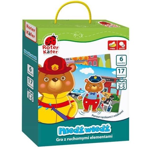 GRA EDUKACYJNA Z RUCHOMYMI ELEMENTAMI NIEDŹWIEDŹ ZAWODY ROTER KAFER ROTER KAFER GRA EDUKACYJNA Z RUCHOMYMI ELEMENTAMI NIEDŹWIEDŹ ZAWODY ROTER KAFER ROTER KAFER