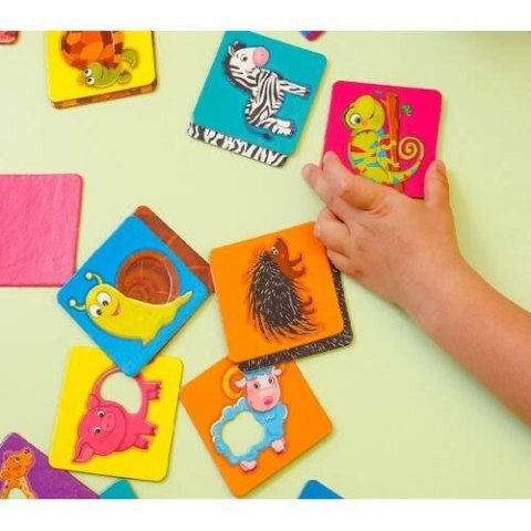 GRA EDUKACYJNA ZGADNIJ ZWIERZĘ KARTY UMASZCZENIA GRA DLA DZECI ROTER KAFER ROTER KAFER