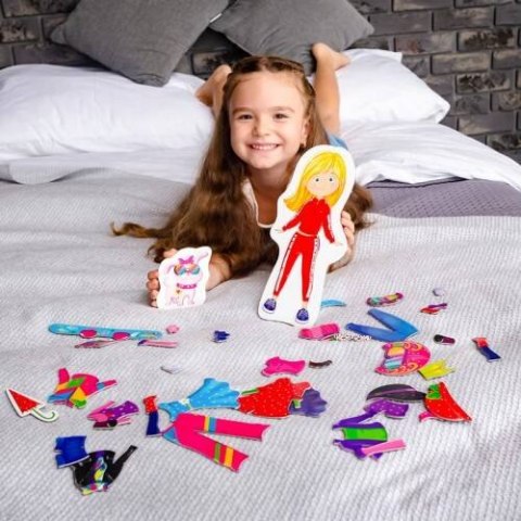 GRA MAGNETYCZNA ALICE AND POLLY UBIERANKA PROJEKTANTKA MODY ROTER KAFER ROTER KAFER
