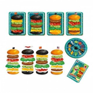 GRA MAGNETYCZNA BURGER WYŚCIGI KOŁO FORTUNY GRA DLA DZIECI ROTER KAFER ROTER KAFER