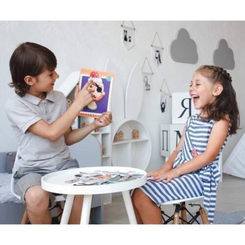 GRA MAGNETYCZNA ŚMIESZNE TWARZE KARTY MAGNESY POSTACIE ROTER KAFER ROTER KAFER