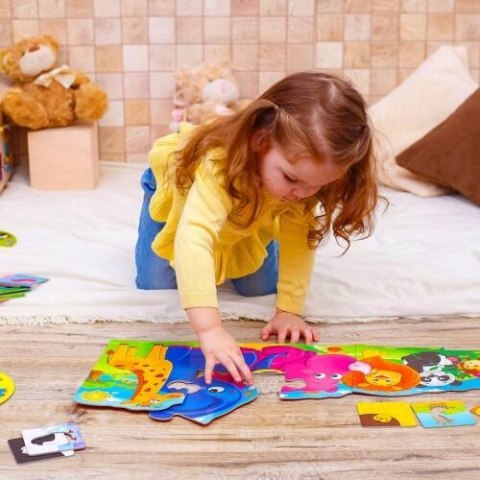 GRA ŚWIAT ZOO DLA PRZEDSZKOLAKÓW 3W1 PUZZLE ZWIERZĘTA ROTER KAFER ROTER KAFER GRA ŚWIAT ZOO DLA PRZEDSZKOLAKÓW 3W1 PUZZLE ZWIERZĘTA ROTER KAFER ROTER KAFER