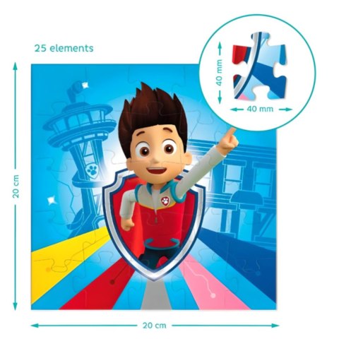 PUZZLE 3W1 PSI PATROL PAW PATROL TRZY UKŁADANKI W JEDNYM DLA NAJMŁODSZYCH DODO
