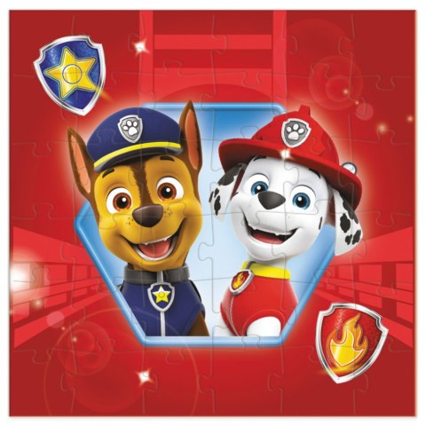 PUZZLE 3W1 PSI PATROL PAW PATROL TRZY UKŁADANKI W JEDNYM DLA NAJMŁODSZYCH DODO