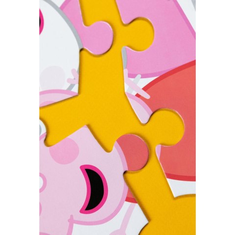 PUZZLE 3W1 "ŚWINKA PEPPA" PEPPA PIG 3 UKŁADANKI W JEDNYM OPAKOWANIU DODO