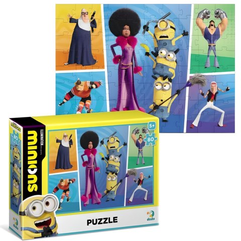 PUZZLE 80 ELEMENTÓW MINIONS MINIONKI UKŁADANKA KOLOROWA DLA DZIECI DODO PUZZLE 80 ELEMENTÓW MINIONS MINIONKI UKŁADANKA KOLOROWA DLA DZIECI DODO