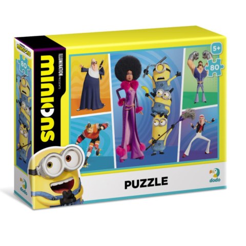 PUZZLE 80 ELEMENTÓW MINIONS MINIONKI UKŁADANKA KOLOROWA DLA DZIECI DODO PUZZLE 80 ELEMENTÓW MINIONS MINIONKI UKŁADANKA KOLOROWA DLA DZIECI DODO