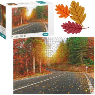 PUZZLE JESIENNY LAS 1000 ELEMENTÓW DO UŁOŻENIA KOLOROWY OBRAZ DLA DZIECI DODO