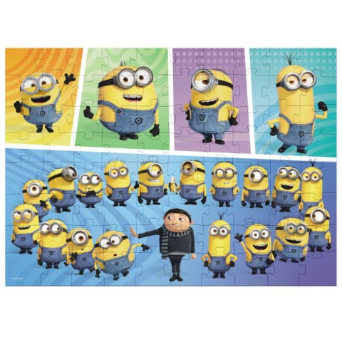 PUZZLE MINIONS MINIONKI 80 ELEMENTÓW KOLOROWA I WESOŁA UKŁADANKA DLA DZIECI DODO PUZZLE MINIONS MINIONKI 80 ELEMENTÓW KOLOROWA I WESOŁA UKŁADANKA DLA DZIECI DODO