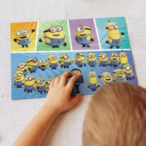 PUZZLE MINIONS MINIONKI 80 ELEMENTÓW KOLOROWA I WESOŁA UKŁADANKA DLA DZIECI DODO PUZZLE MINIONS MINIONKI 80 ELEMENTÓW KOLOROWA I WESOŁA UKŁADANKA DLA DZIECI DODO