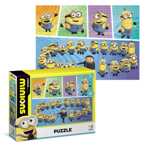PUZZLE MINIONS MINIONKI 80 ELEMENTÓW KOLOROWA I WESOŁA UKŁADANKA DLA DZIECI DODO PUZZLE MINIONS MINIONKI 80 ELEMENTÓW KOLOROWA I WESOŁA UKŁADANKA DLA DZIECI DODO