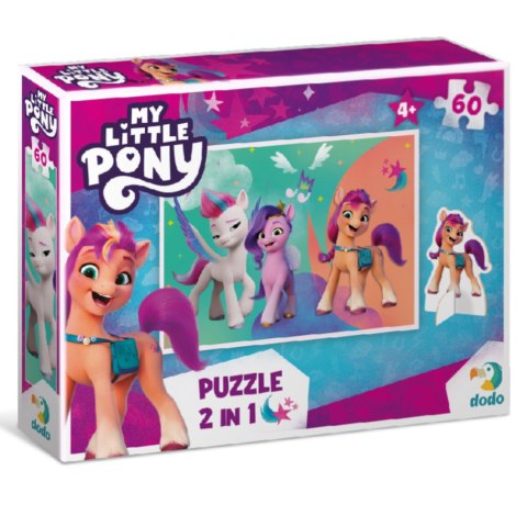 PUZZLE MY LITTLE PONY Z FIGURKĄ KUCYKA UKŁADANKA 60 ELEMENTÓW DLA DZIECI DODO PUZZLE MY LITTLE PONY Z FIGURKĄ KUCYKA UKŁADANKA 60 ELEMENTÓW DLA DZIECI DODO