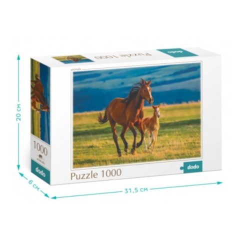 PUZZLE NAUKA ŹREBAKA 1000 ELEMENTÓW DO UŁOŻENIA PIĘKNY OBRAZ KOŃ I ŹREBAK DODO PUZZLE NAUKA ŹREBAKA 1000 ELEMENTÓW DO UŁOŻENIA PIĘKNY OBRAZ KOŃ I ŹREBAK DODO