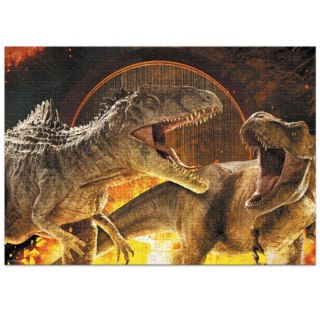PUZZLE PARK JURAJSKI 500 ELEMENTÓW UKŁADANKA JURASSIC WORLD MEGA ZESTAW DODO