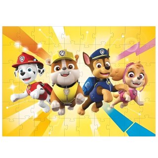 PUZZLE PSI PATROL Z FIGURKĄ UKŁADANKA 60 ELEMENTÓW KOLOROWA DLA MALUCHÓW DODO