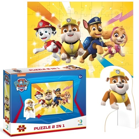 PUZZLE PSI PATROL Z FIGURKĄ UKŁADANKA 60 ELEMENTÓW KOLOROWA DLA MALUCHÓW DODO PUZZLE PSI PATROL Z FIGURKĄ UKŁADANKA 60 ELEMENTÓW KOLOROWA DLA MALUCHÓW DODO