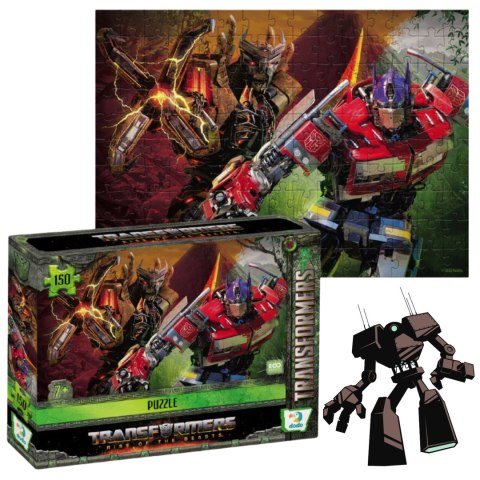 PUZZLE SOFT TOUCH TRANSFORMERS 150 ELEMENTÓW DO UŁOŻENIA DLA DZIECI DODO PUZZLE SOFT TOUCH TRANSFORMERS 150 ELEMENTÓW DO UŁOŻENIA DLA DZIECI DODO