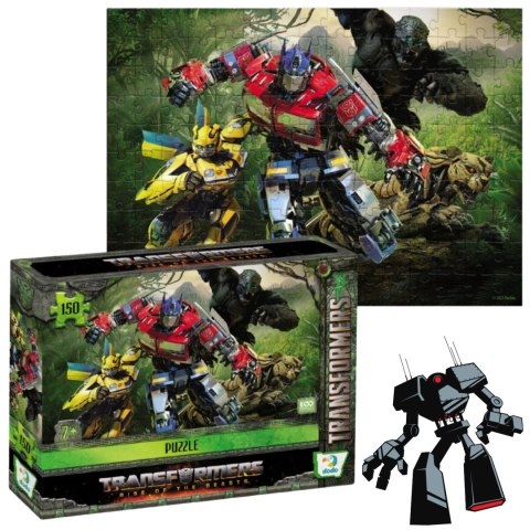 PUZZLE TRANSFORMERS 150 ELEMENTÓW SOFT TOUCH 150 ELEMENTÓW UKŁADANKA DODO