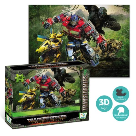 PUZZLE TRANSFORMERS 150 ELEMENTÓW SOFT TOUCH 150 ELEMENTÓW UKŁADANKA DODO