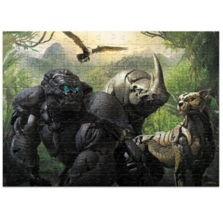 PUZZLE TRANSFORMERS 250 ELEMENTÓW POWŁOKA SOFT TOUCH UKŁADANKA DLA DZIECI DODO