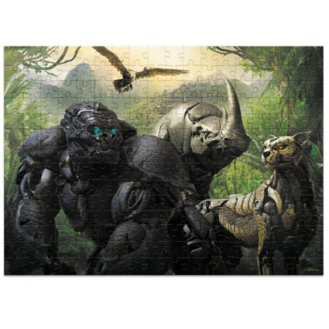 PUZZLE TRANSFORMERS 250 ELEMENTÓW POWŁOKA SOFT TOUCH UKŁADANKA DLA DZIECI DODO