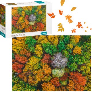 PUZZLE WIOSKA DZEMRONIA UKRAINA 1000 ELEMENTÓW DO UŁOŻENIA KOLOROWY OBRAZEK DODO