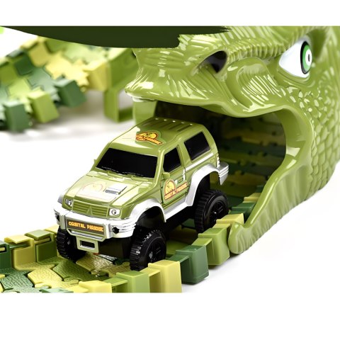 TOR WYŚCIGOWY DINOZAUR XXL DINO PARK TOR PRZESZKÓD DINOZAURY ZESTAW IMPORT PRONICE