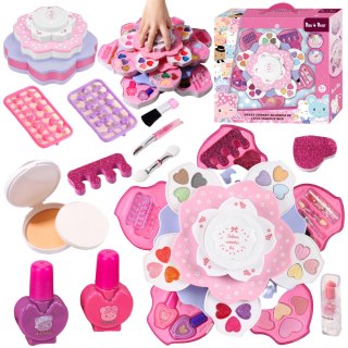 ZESTAW DO MAKIJAŻU MAGICZNE PUDEŁKO ZESTAW PIĘKNOŚCI KOSMETYKI AKCESORIA IMPORT PRONICE