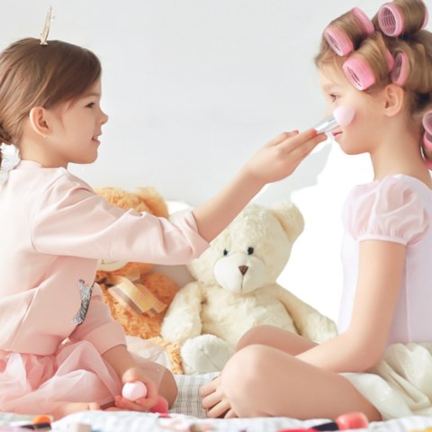 ZESTAW DO MAKIJAŻU MAGICZNE PUDEŁKO ZESTAW PIĘKNOŚCI KOSMETYKI AKCESORIA IMPORT PRONICE