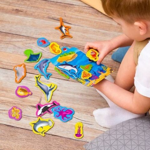 ZESTAW MAGNETYCZNY MORSKIE ŻYCIE Z TABLICĄ MAGNESY UKŁADANKA ROTER KAFER ROTER KAFER ZESTAW MAGNETYCZNY MORSKIE ŻYCIE Z TABLICĄ MAGNESY UKŁADANKA ROTER KAFER ROTER KAFER