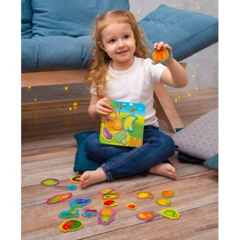 ZESTAW MAGNETYCZNY OWOCE I WARZYWA Z TABLICĄ MAGNESY UKŁADANKA ROTER KAFER ROTER KAFER ZESTAW MAGNETYCZNY OWOCE I WARZYWA Z TABLICĄ MAGNESY UKŁADANKA ROTER KAFER ROTER KAFER