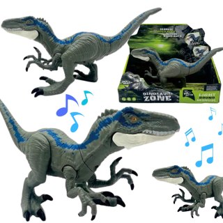 INTERAKTYWNY DINOZAUR FIGURKA CHODZI RUSZA SIĘ RYCZY ŚWIECĄCE OCZY LED IMPORT PRONICE