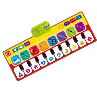 MATA MUZYCZNA KOLOROWA TANECZNA INTERAKTYWNA INSTRUMENTY DŹWIĘK DLA DZIECI IMPORT PRONICE